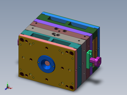 复杂的模具设计