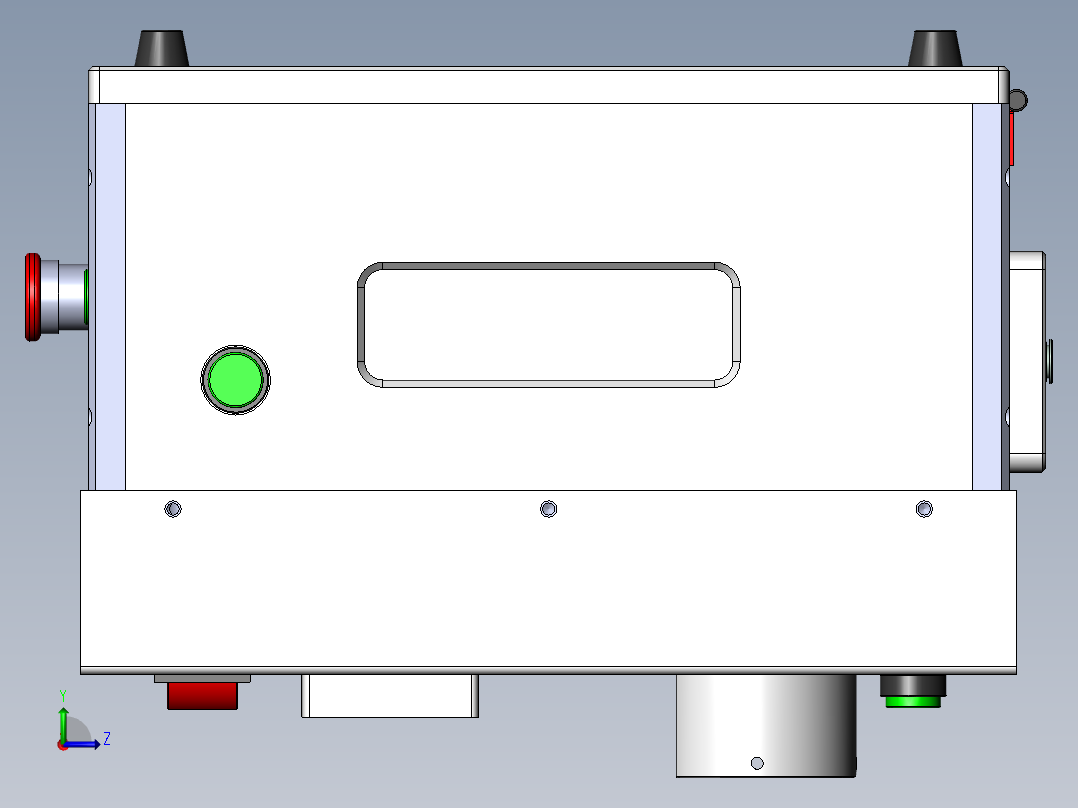 FPC软板折弯机左视图