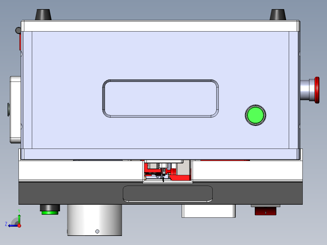 FPC软板折弯机右视图