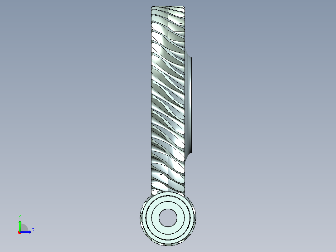 齿轮啮合 (62)左视图