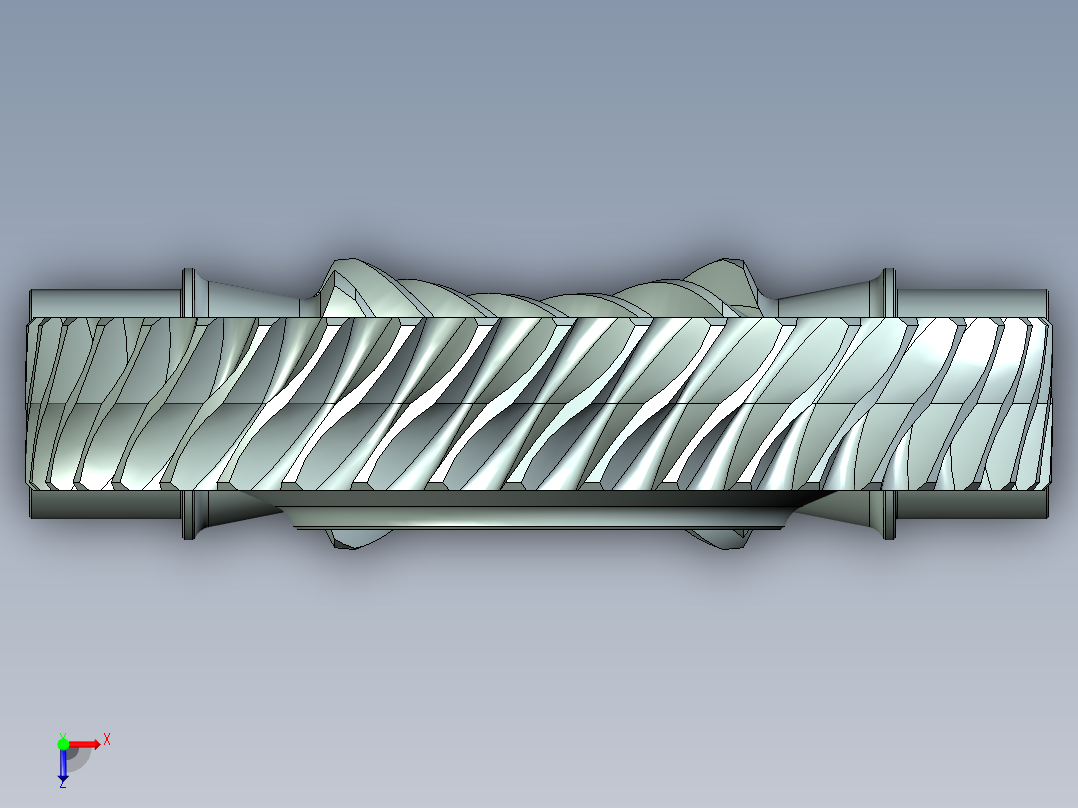 齿轮啮合 (62)俯视图