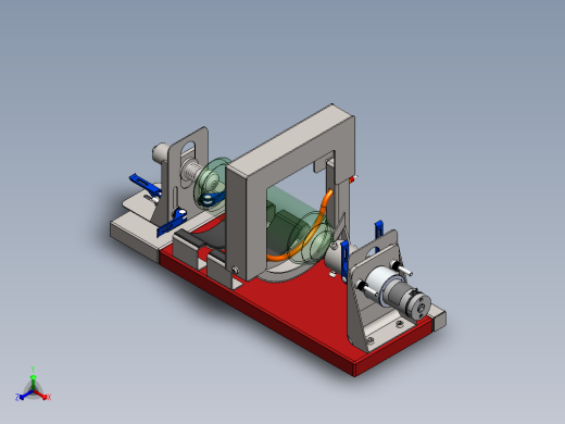 切瓶机正等轴测缩略图