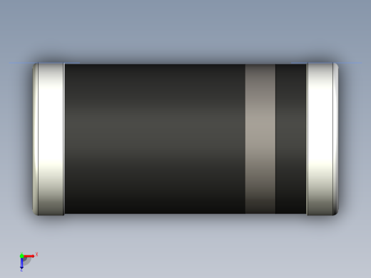 分立半导体元件封装-DO-213AB俯视缩略图
