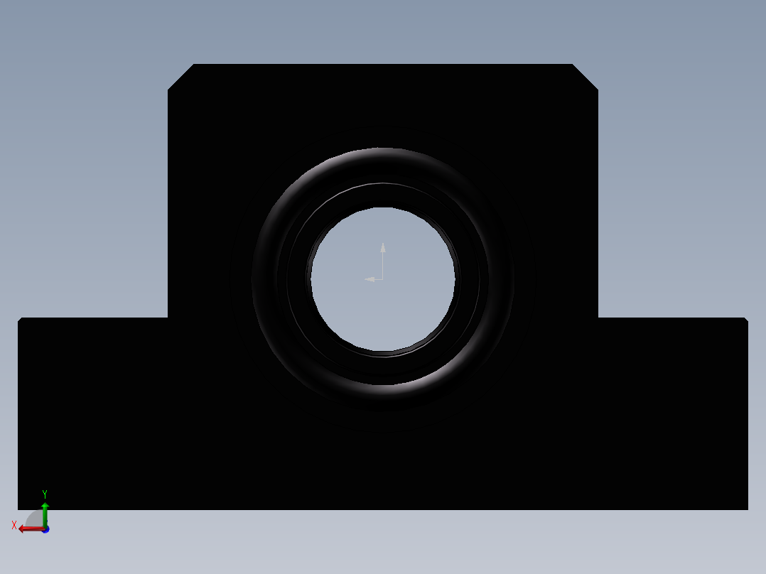 丝杆固定侧LEB21-20后视图