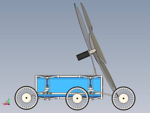 Lunar TORCH太阳能电动月球车后视缩略图