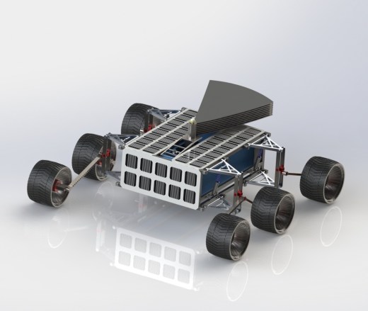 Lunar TORCH太阳能电动月球车缩略图
