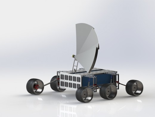 Lunar TORCH太阳能电动月球车缩略图