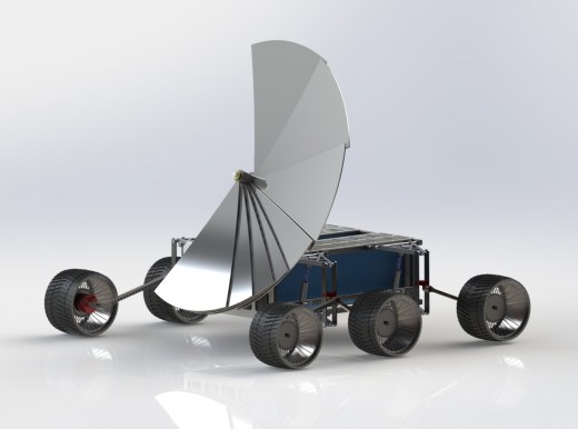 Lunar TORCH太阳能电动月球车缩略图