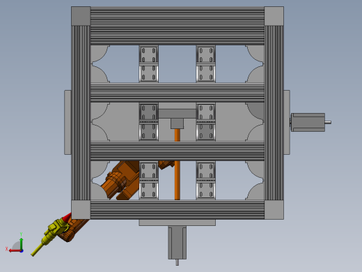 带有多轴移动底座的激光切割机械手1321074==100后视缩略图