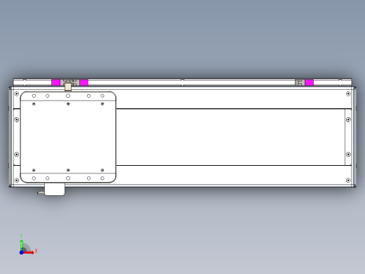 威洛博LC系列3d模型模组LC22H2Y-S500前视缩略图