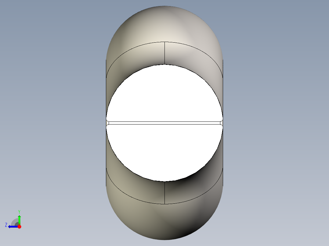开口销0.6-20右视图