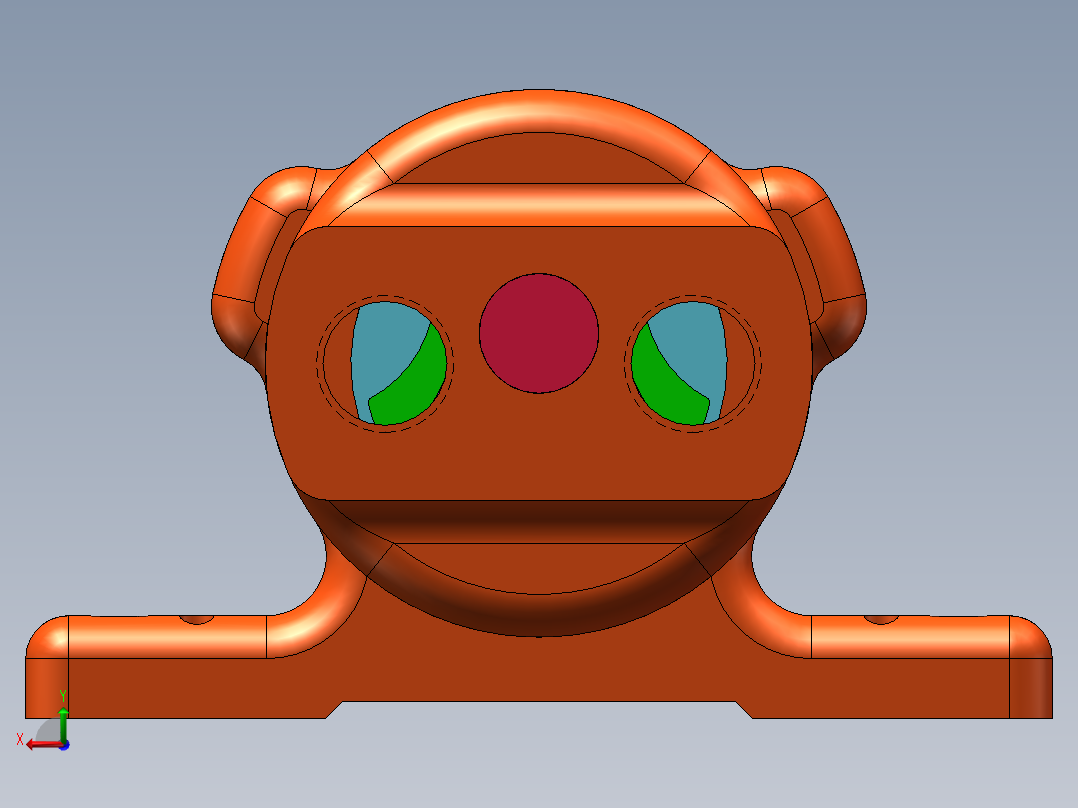 sw三维-3D后视图