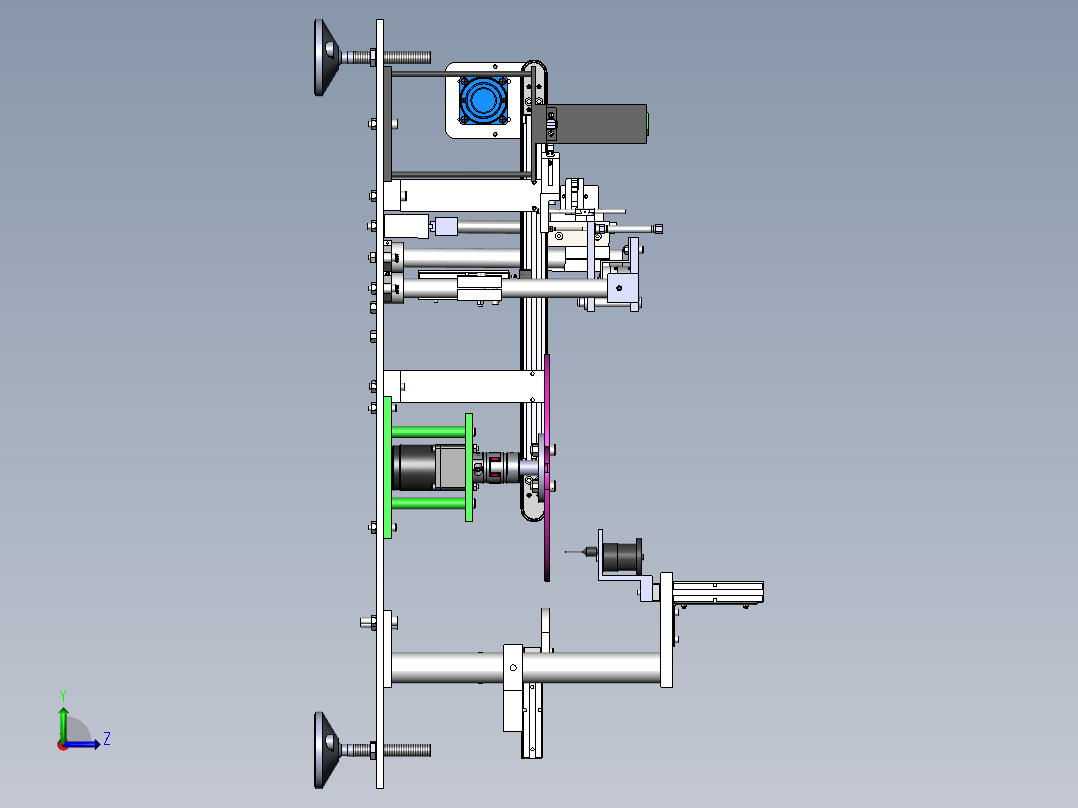 机械手上下料 001左视图