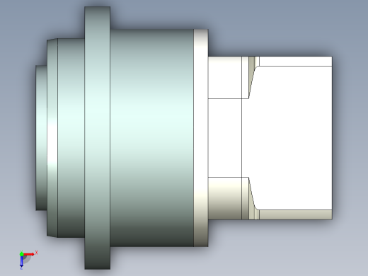 直齿PLH120-L2 19-70-90-M5.stp俯视缩略图