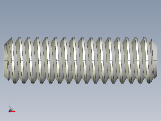 DIN 913-ISO 4026 固定螺钉-M1.8 L=6.STEP前视缩略图