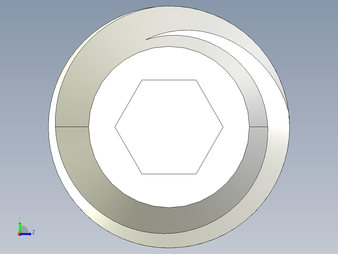 DIN 913-ISO 4026 固定螺钉-M1.8 L=6.STEP左视图