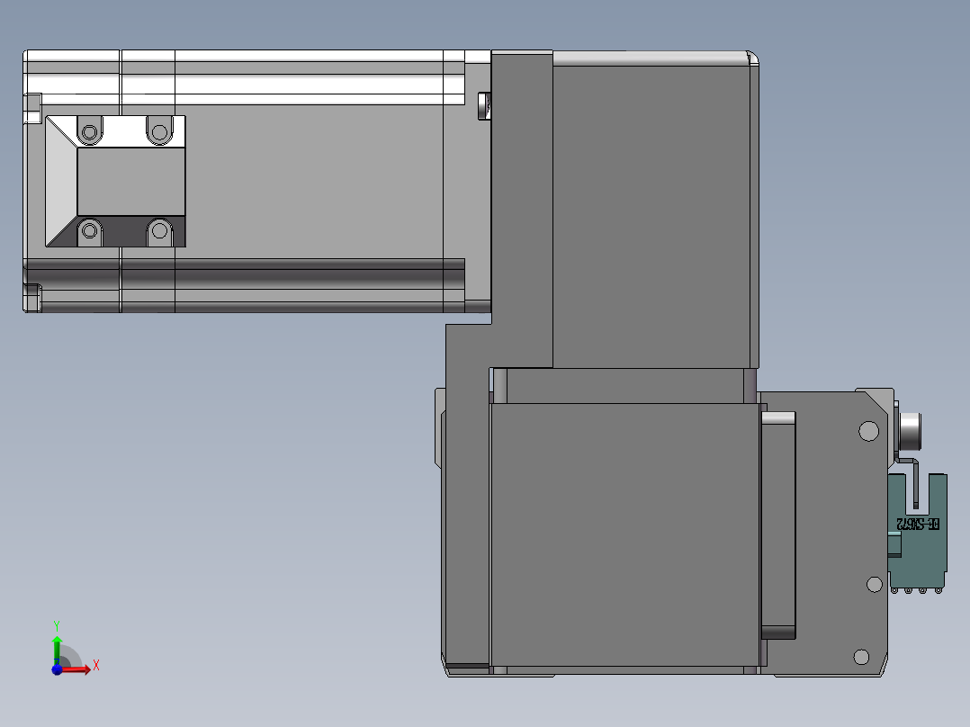 MTB同步带半封闭MTB10-RU-60前视图