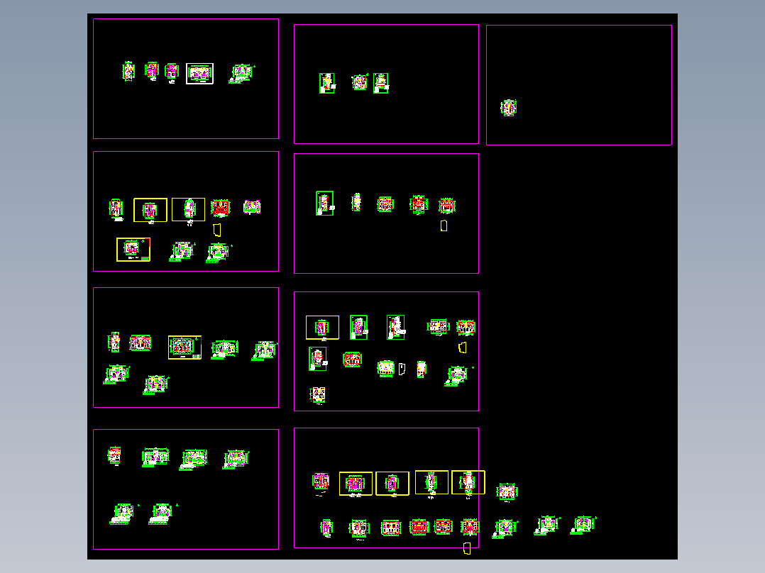 多层户型住宅施工图