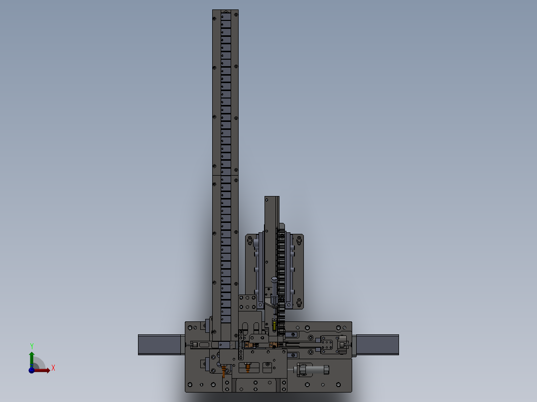 晶体组装机sw20可编辑前视图