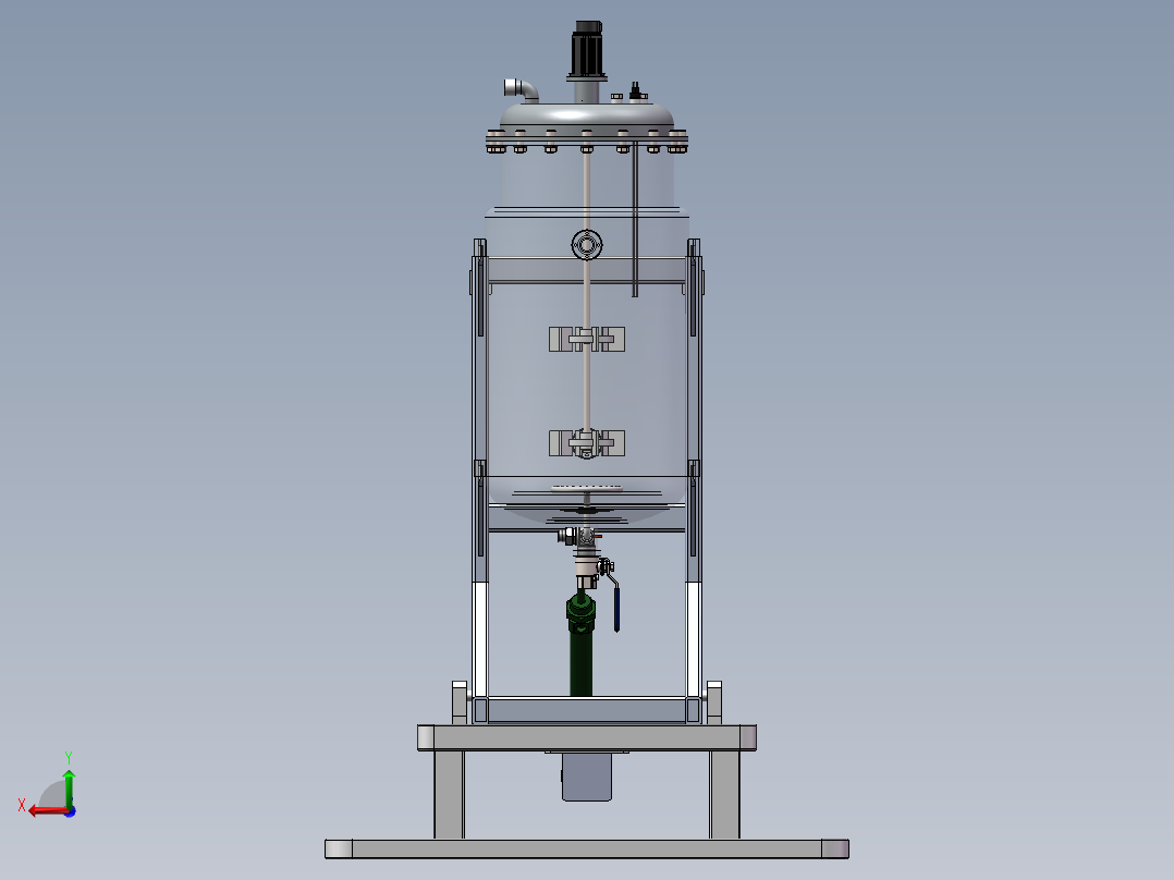 超低界面张力表面活性剂制备釜sw23后视图