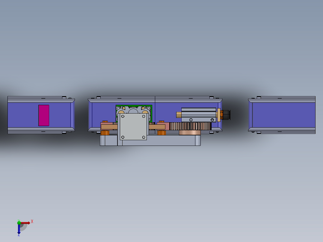 拾取和放置机构 9俯视图