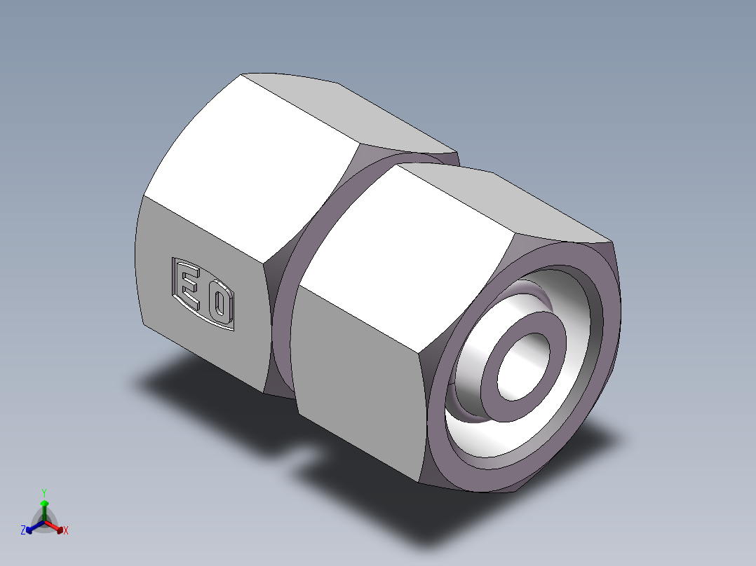 3C+3D 组合接头、3D-18正等轴测图