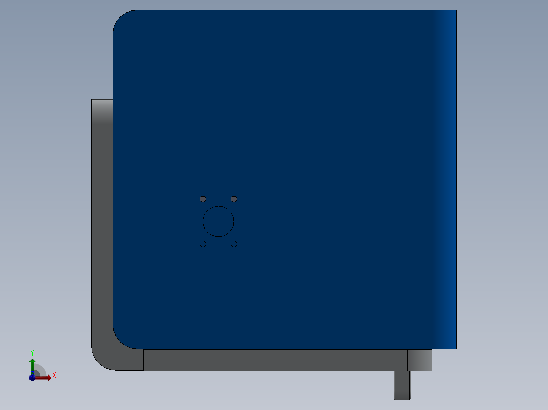 微波炉(2)前视图