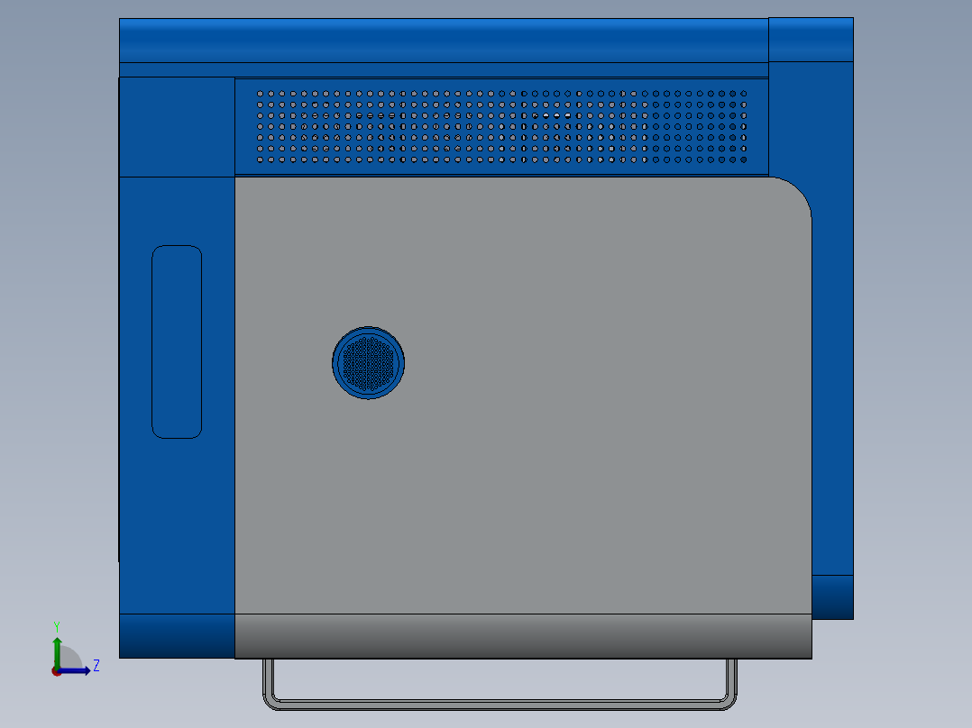 微波炉(2)左视图