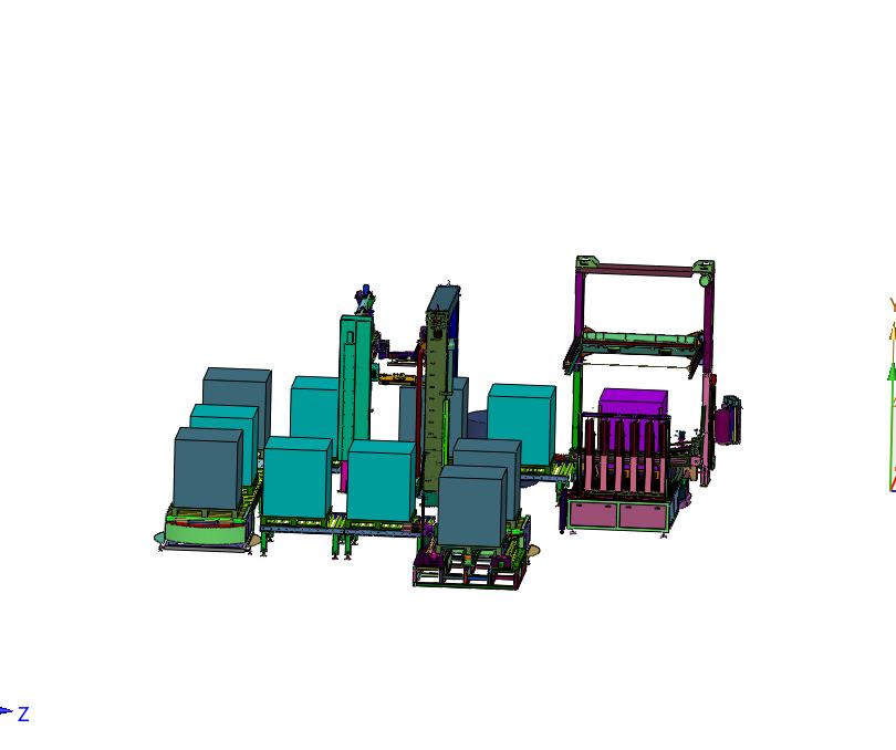 组合式捆扎缠绕包装一体机