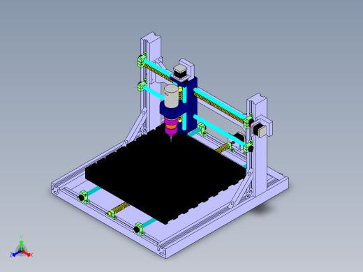 3018数控机床正等轴测缩略图