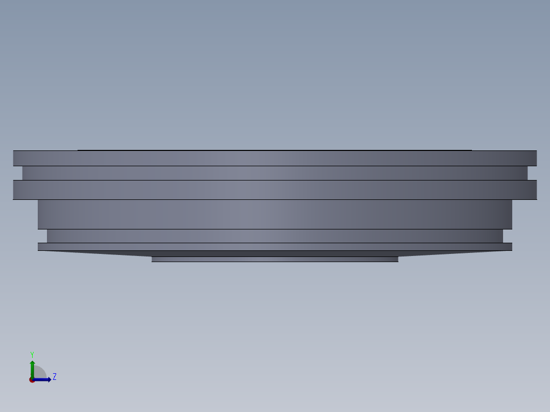 A0003284-液压内齿轮泵（辅助充电泵）左视图