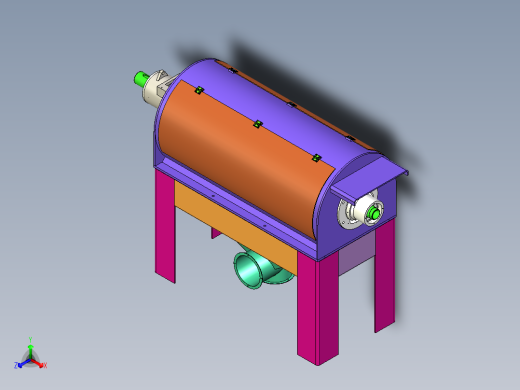 一种大米抛磨机