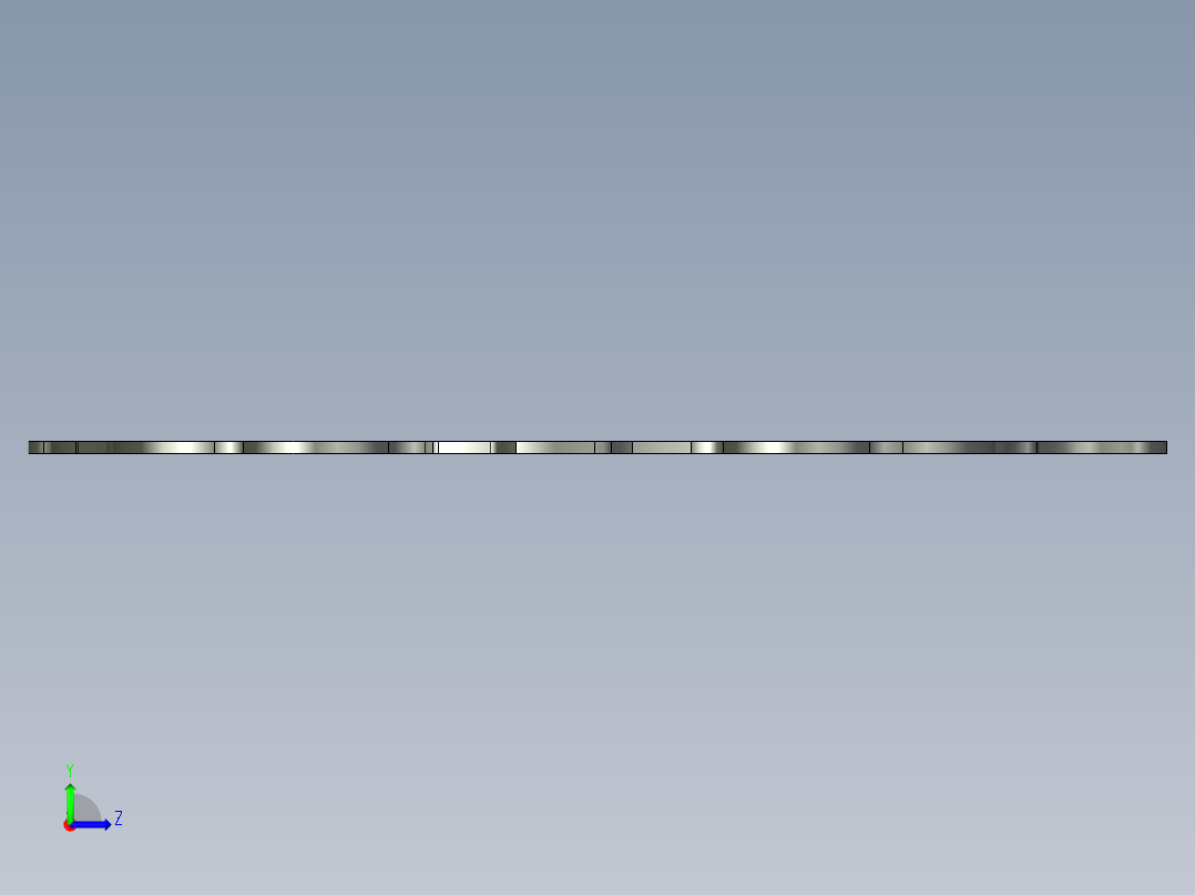 雅马哈 MT03 头垫片左视图