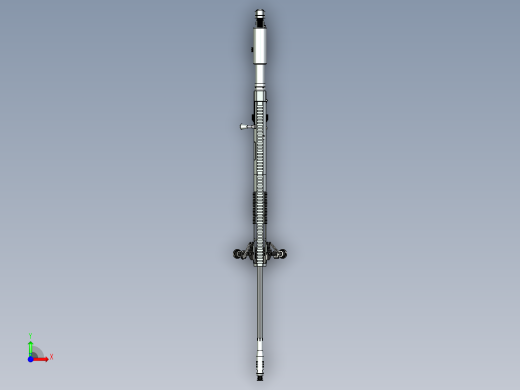 手枪左轮冲锋枪老式狙击步枪设计3D图纸sniper-rifle-19 STP前视缩略图