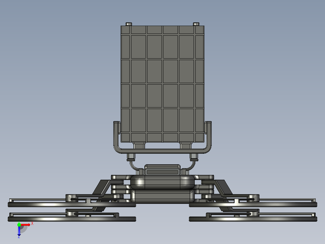 电池无人机测试俯视图