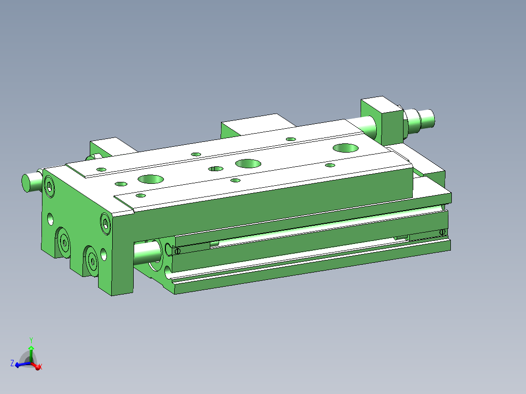 气缸MDX12x50-SG2AM2主视图