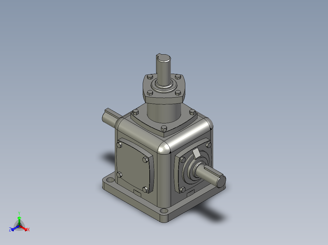 T2-11-U-LR-B3正等轴测图