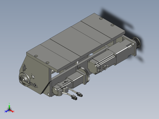 旋转摇摆打磨组件