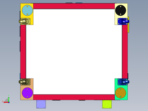 直线度自动检测机后视缩略图