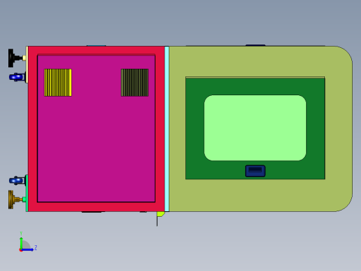 直线度自动检测机左视缩略图
