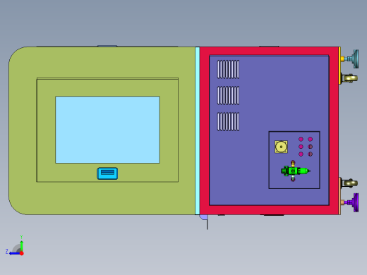 直线度自动检测机右视缩略图