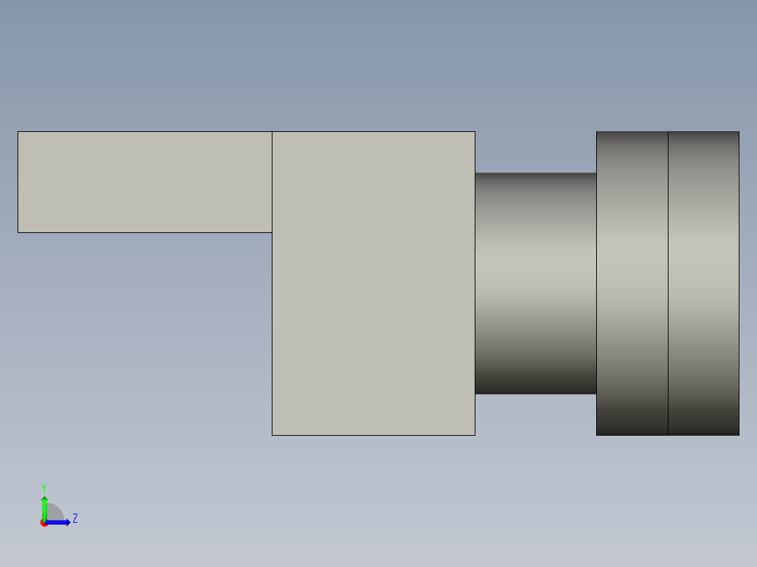 P127-友邦-启动开关左视图