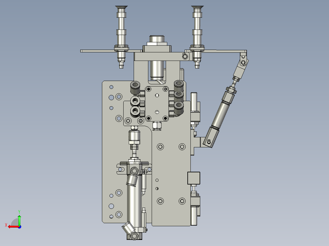 YSZ150B-03-08负极料盒机械手后视图