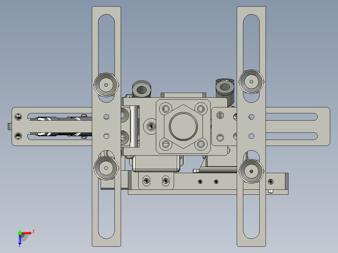 YSZ150B-03-08负极料盒机械手俯视图