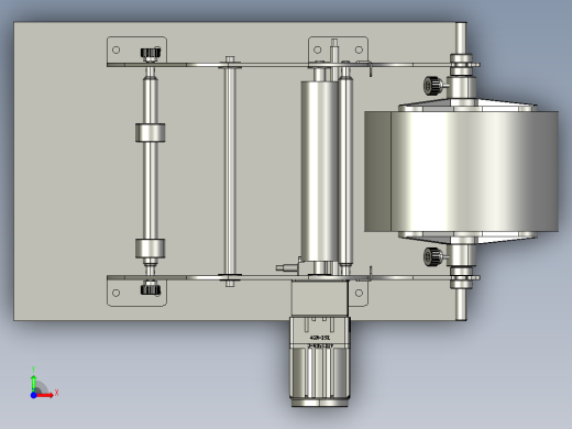 卷带送料装置前视缩略图