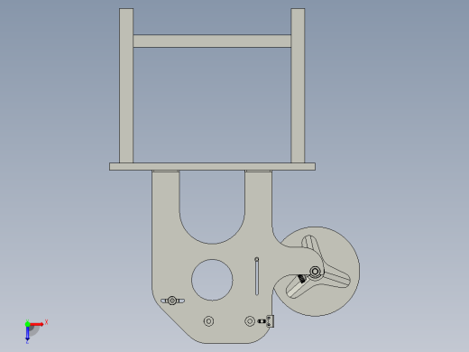 卷带送料装置俯视缩略图