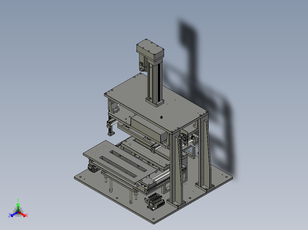 V2-整圆模组-ghj正等轴测图