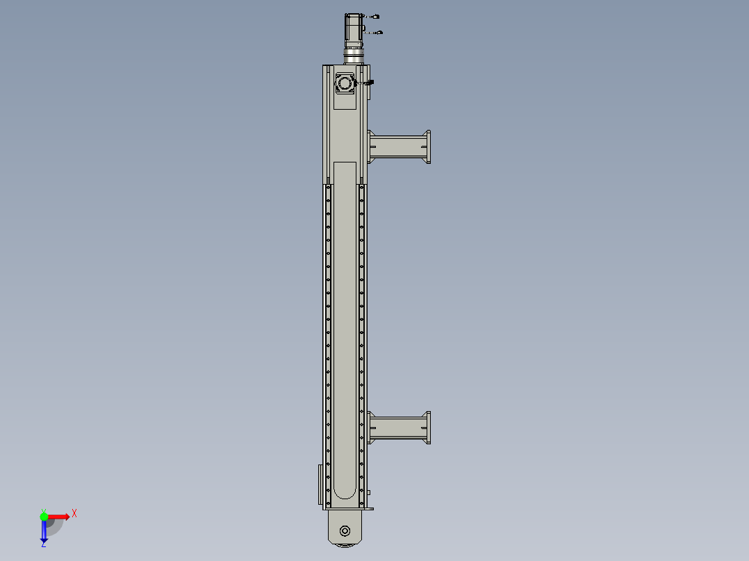 DX231007A-FJ231007A-50000伸缩机构俯视图