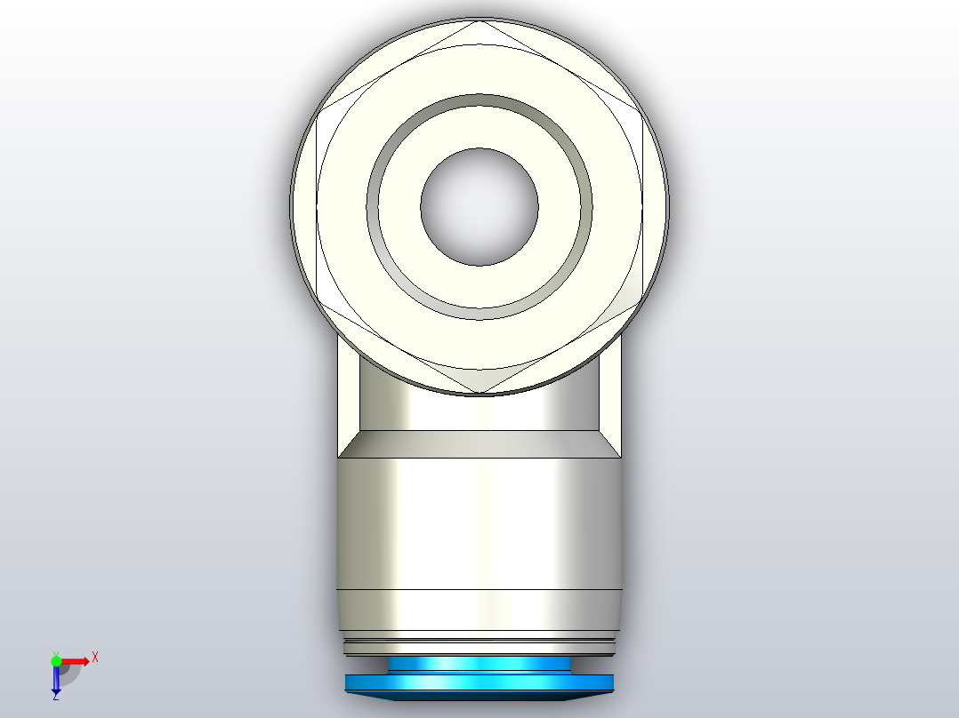 快插接头QSTF-G3_8-12俯视图