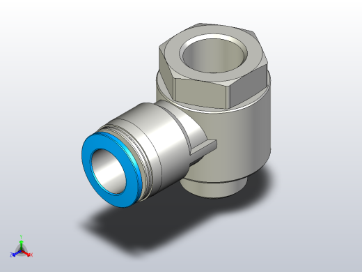 快插接头QSTF-G3_8-12正等轴测缩略图